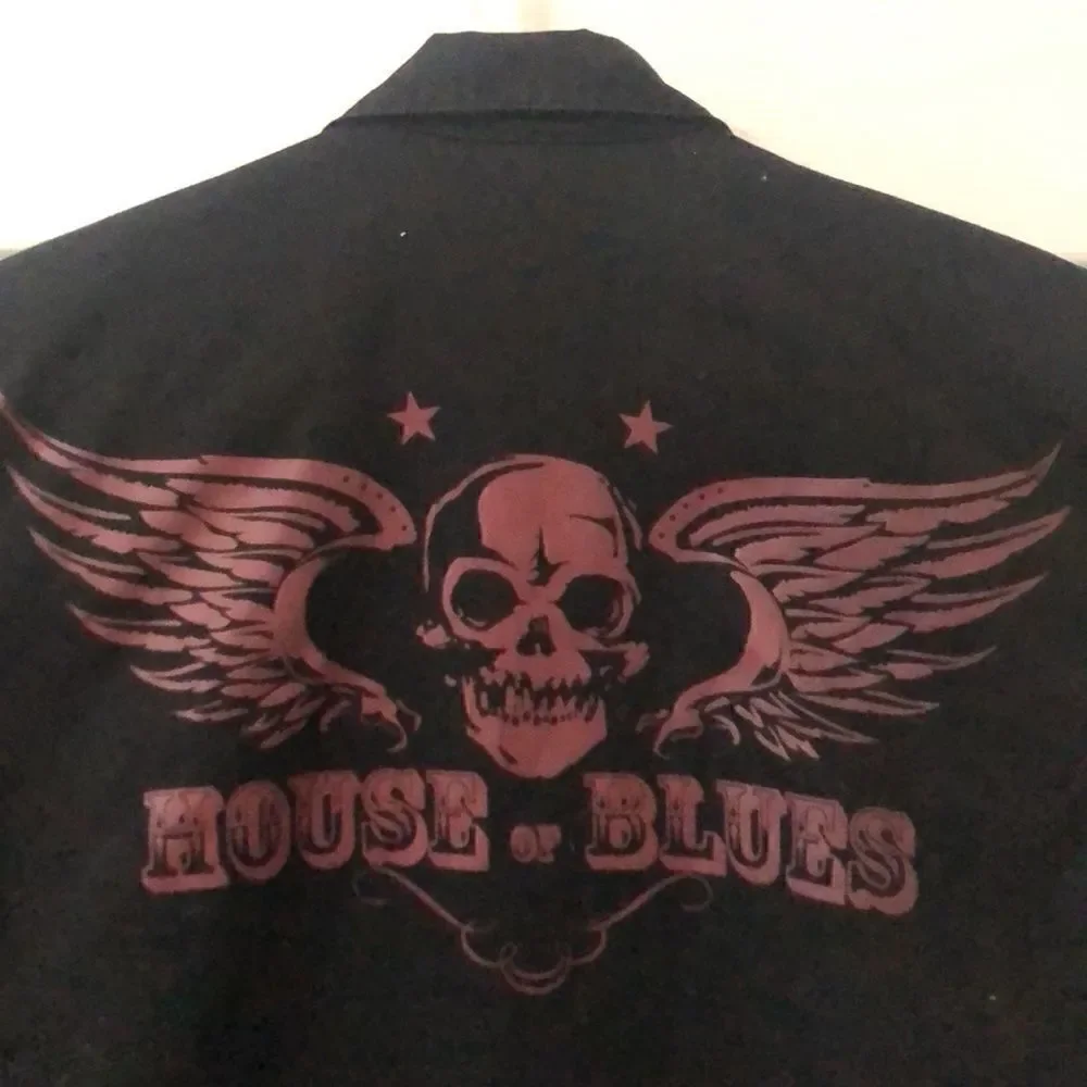 House of Blues mens zip up jacket size S
